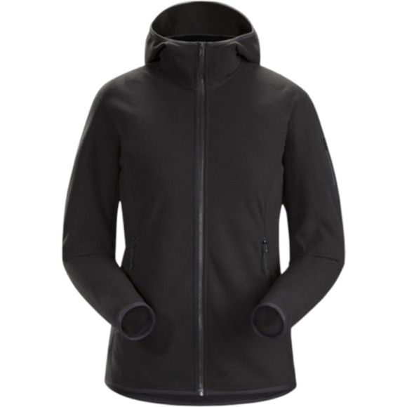 Arc'teryx Tops - Arc'Teryx Delta LT Hoody Hike Outdoor Women S Gorpcore Granola Full Zipper Black